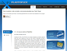 Tablet Screenshot of plastoflex.com.br